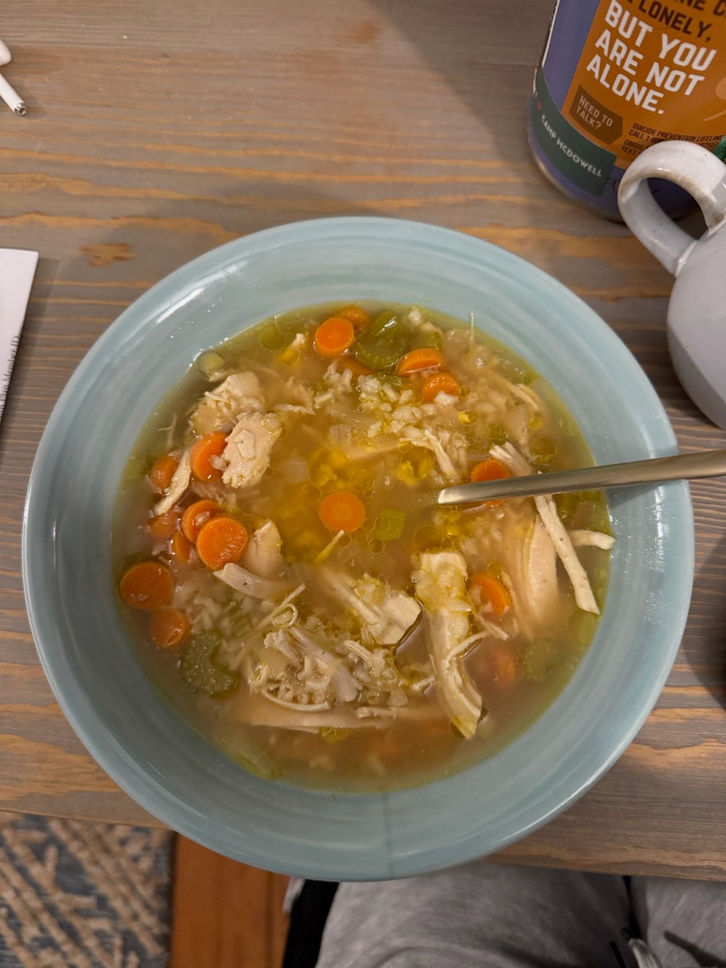 Lemon, Ginger, Herb Slow Cooker Chicken&nbsp;Soup