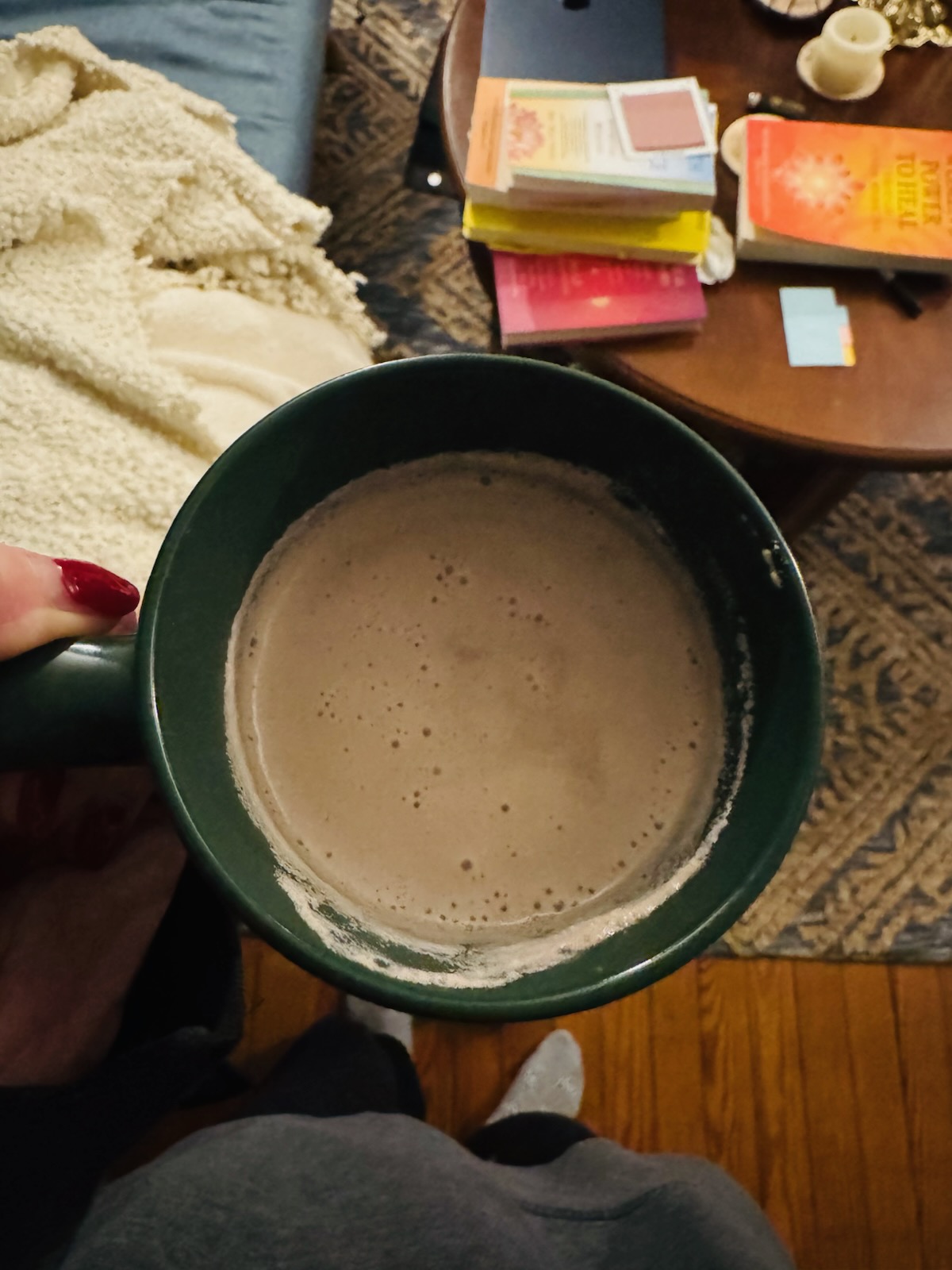 Bedtime Rose Cardamom Coconut Milk